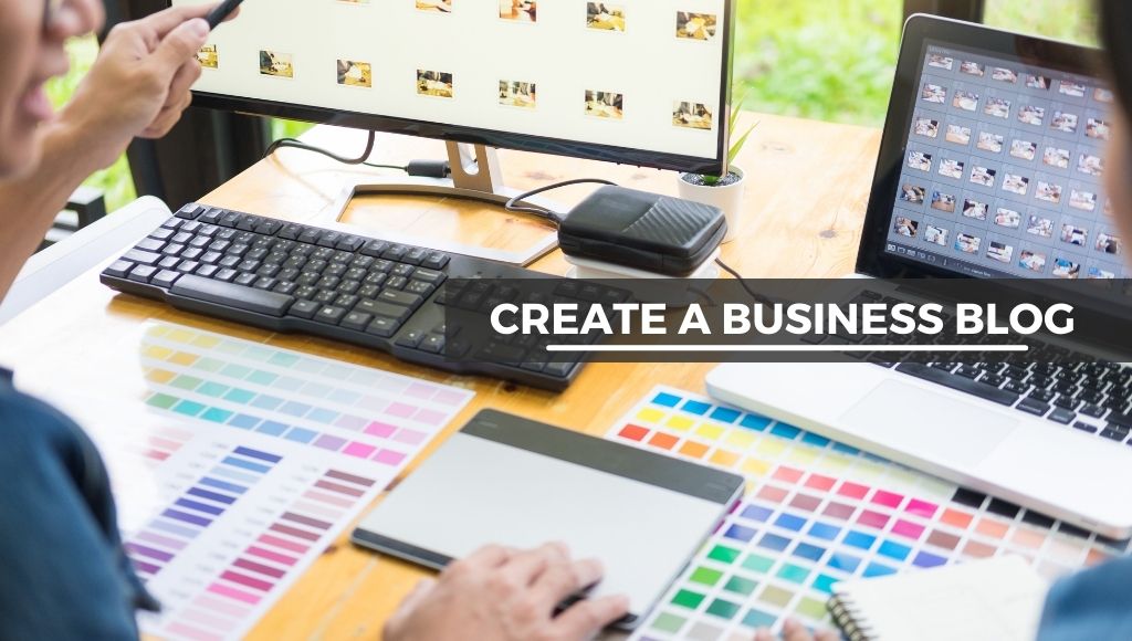 Create a business blog